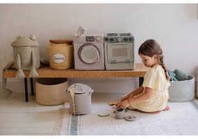 Син и кремав ръчно изработен памучен килим подходящ за пране 140x200 cm Gastro Vintage Blue – Lorena Canals