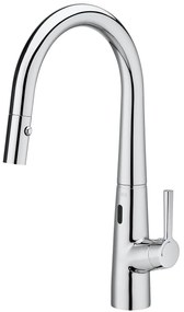 Стоящ смесител за кухня, Roca, A5A8A2AC00, Електронен, с изваждащ се чучур