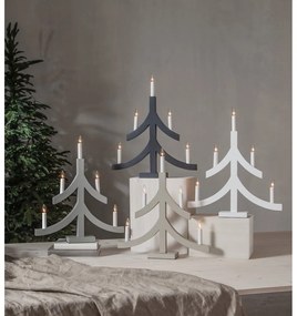 Тъмносива коледна светлинна украса Pagod – Star Trading