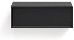 Черно висящо нощно шкафче Platt – Teulat