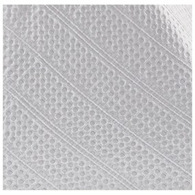 Бяла памучна покривка за двойно легло 220x240 cm Lotus - Mijolnir