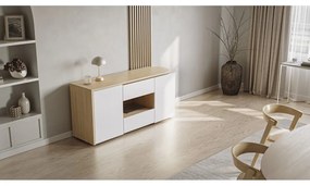 Работна маса с дъбов плот 48x159 cm Tango – TemaHome