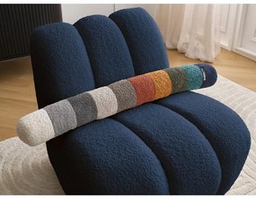 Тъмносиньо кресло от прежда с примки от букле Janissaire – Bobochic Paris