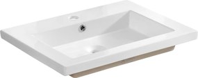 COMAD UM-8070 SPIRIT 60 DP - Умивалник за вграждане SPIRIT 46x61 см бял