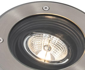 Модерен външен прожектор за земя стомана AR70 регулируем IP65 - Delux