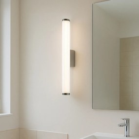 Ретро стенна лампа Gunmetal 60.4cm вкл. LED IP44 - Coco