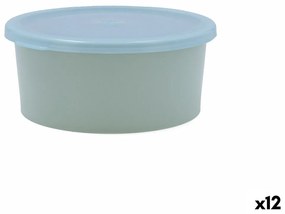 Кръгла Кутия за Обяд с Капак Quid Inspira 760 ml Зелен Пластмаса (12 броя)