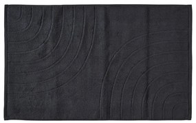 Черен килим за баня 50x80 cm Time – Zone