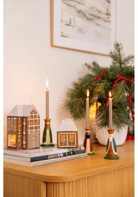 Керамичен свещник за чаена свещ Gingerbread Lighthouse – Kähler Design