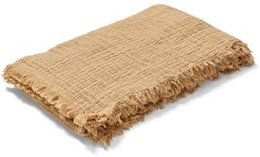 Бежова покривка за двойно легло 240x260 cm Reloved - JUNA