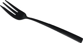 Черни десертни вилички в комплект 2 бр. от неръждаема стомана Black – Orion