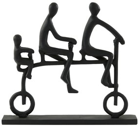 Метална статуя (височина 32 cm) Cycle – Light &amp; Living