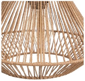 Висящо осветително тяло естествено с абажур от хартиен шнур ø 33 cm – Casa Selección