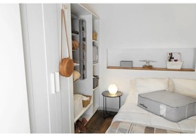 Сива компресионна кутия за съхранение , 145 л Oxford - Compactor