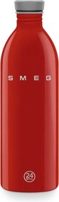 Бутилка Smeg Urban WBF02RD, 1 л, Херметично затваряне, Без ВРА, Неръждаема Стомана, Червена
