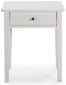 Нощно шкафче от бял бор Bart - Marckeric