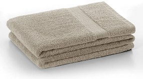 Бежови памучни хавлии и кърпи за баня в комплект 10 бр. от тери Marina – DecoKing