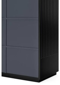 Черен скрин, ширина 92 cm Doric - Teulat