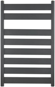 Релса за кърпи с отопление Largo-Черен-80 x 50 cm.