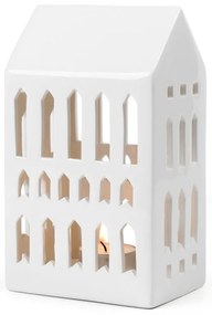 Бял керамичен свещник Urbania Lighthouse Church - Kähler Design