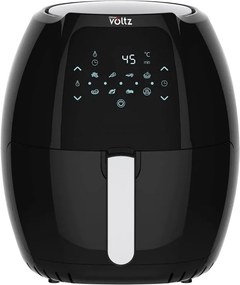 Втора ръка: Фритюрник с горещ въздух Oliver Voltz OV51980F, 1800W, 7.7 литра, 8 програми, Таймер, Черен
