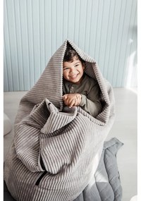 Детски пуф от рипсено кадифе в цвят мента Cocoon 80 – SLOWDOWN