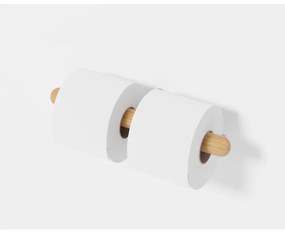 Стенна поставка за тоалетна хартия от дъбово дърво Yoku - Wireworks