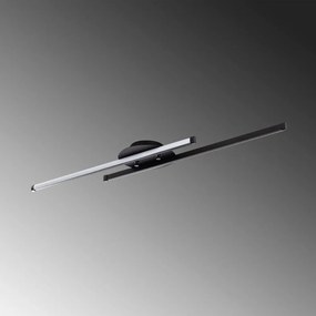 Черно LED осветително тяло за таван 10x86 cm Umut – Opviq lights