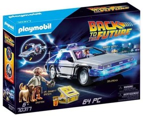 Playset Action Racer Back to the Future DeLorean Playmobil 70317