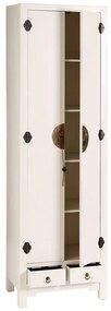 Бял гардероб 55x185 cm Oriente – Ixia