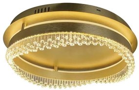 LED таванно осветително тяло LED/36W/230V Ø 43 cm златисто