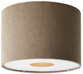 Brilliant - Плафон TONY 1xE27/20W/230V Ø 35 см бежов
