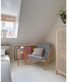 Бял/светлосин фотьойл Boogie - Karup Design