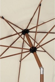 Бежов чадър ø 300 cm Palinuro – Bizzotto