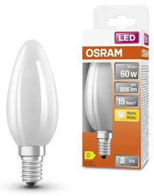 LED Крушка B35 E14/5,5W/230V 2700K - Osram