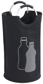 Черна кофа за отпадъци за стъклени бутилки - Wenko