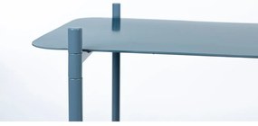 Светлосин метален рафт 100x62 cm River - Zuiver