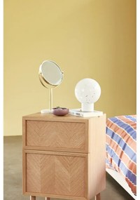 Нощно шкафче от масивен дъб в естествен цвят Herringbone – Hübsch