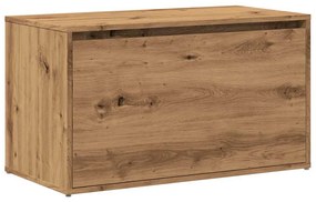 856753 vidaXL Пейка за коридор, 80x40x45 см, Дъб артизан, Инженерна дървесина
