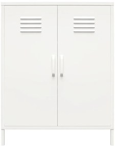 Бяло метално шкафче 40x102x80 cm Mission District – Støraa