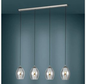 Eglo 39566 - Пендел ESTANYS 4xE27/60W/230V опушен