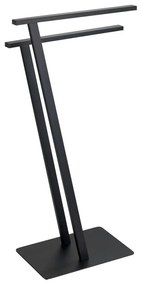 WENKO 24396100 - Стойка за кърпи LIRIO 20x40 cm черна