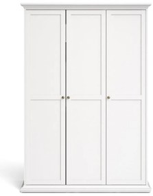 Бял гардероб 139x201 cm Paris – Tvilum