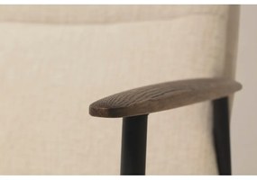 Бежово кресло Dunia – Marckeric