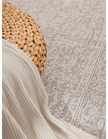 Пътека за открито и закрито в цвят слонова кост и сиво 80x250 cm Duet Kona – NORTHRUGS