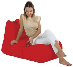 Градински пуф Trendy Comfort Bed Pouf, цвят Червен