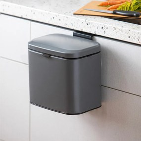 Тъмносив контейнер за компостируеми отпадъци 4 l Essentials – Ladelle