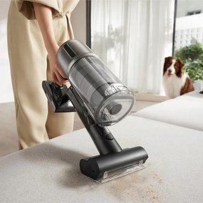 Безкабелна прахосмукачка Dreame Z30 AquaCycle VZV77B, 855W, 310AW, 150000 об/мин, 3 степени, 0.32/0.4/0.6 л, 90 мин, HEPA H14, LED, Безчетков мотор, Черен