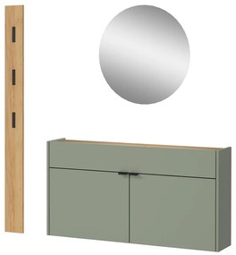 Комплект за коридор в зелен/естествен цвят Ameca - Germania