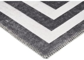 Бял и сив килим, който може да се мие, 150x80 cm - Vitaus